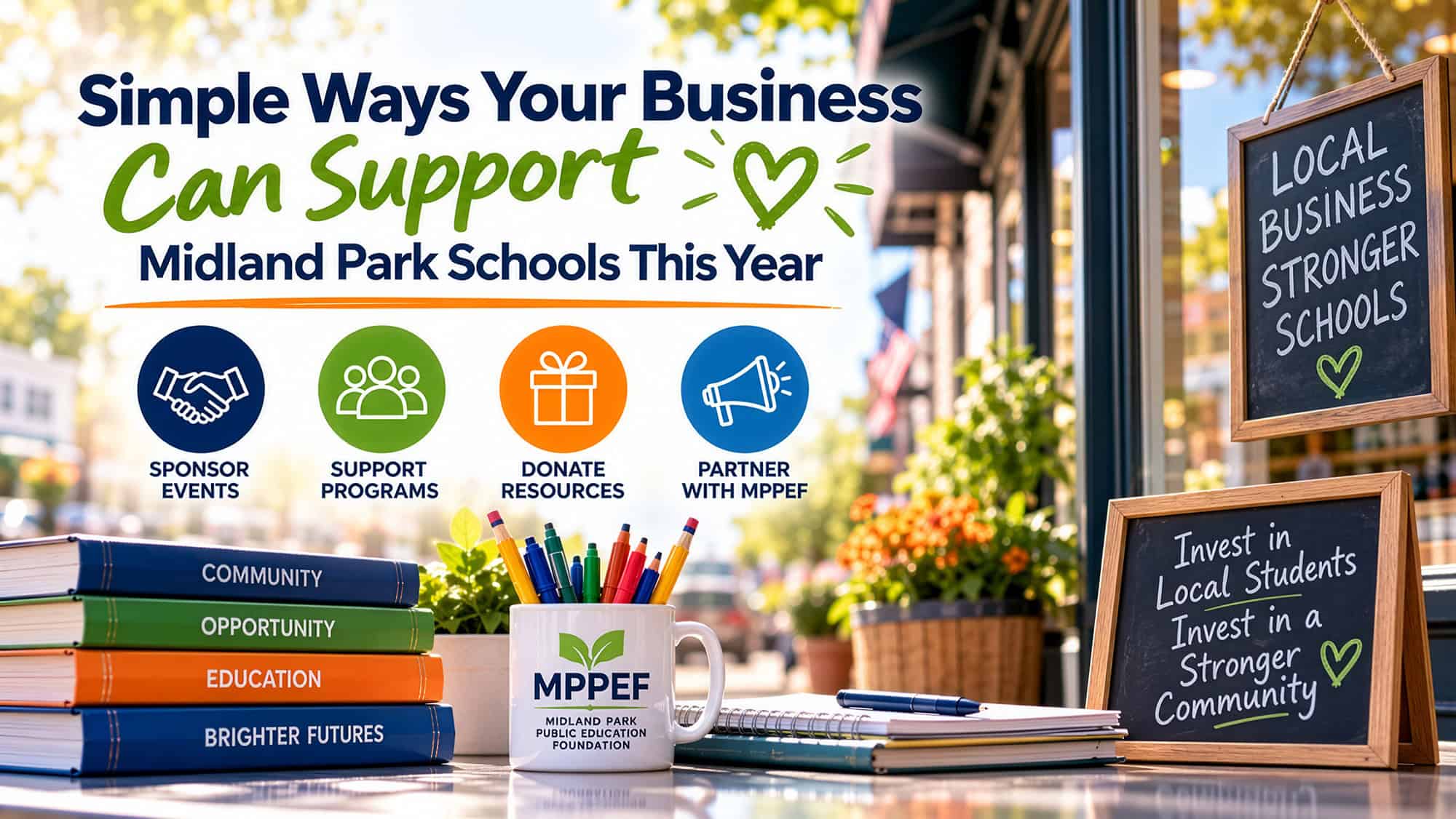 Simple Ways Your Business Can Support Midland Park Schools This Year